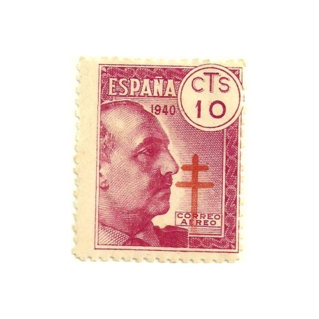 (939)  1940. 10 Céntimos. Pro Tuberculosos (Nuevo)