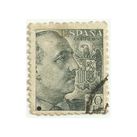 (925)  1940-45. 40 Céntimos. General Franco (Usado)