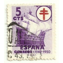 (1066)  1949. 5 Céntimos