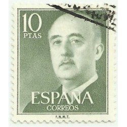 (1163)  1955. 10 Pesetas