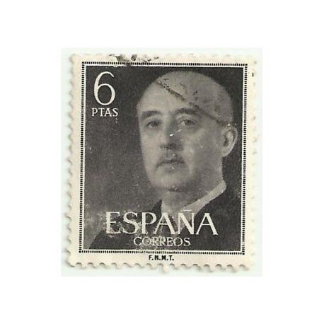 (1161)  1955. 6 Pesetas