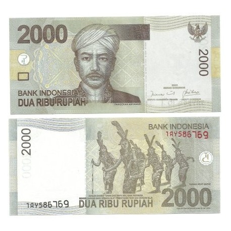 Indonesia. 2009. 2000 Rupiah (SC)