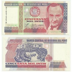 (142) Perú. 1988. 50000 Intis (SC)