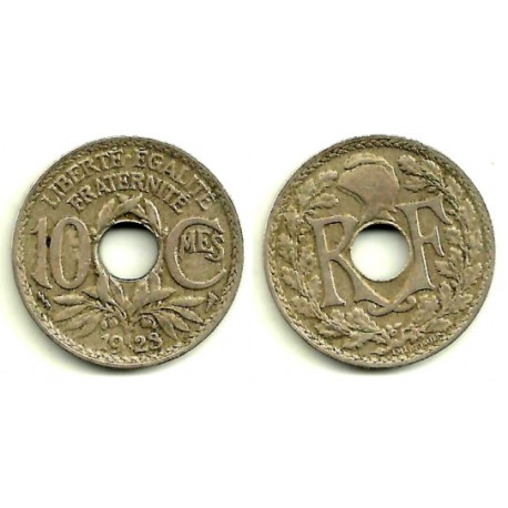 (866a) Francia. 1923. 10 Centimes (MBC)