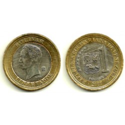 (Y93) Venezuela. 2007. 1 Bolivar (MBC+)