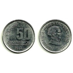 (106) Uruguay. 1994. 50 Centesimos (MBC+)