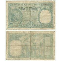 (74) Francia. 1918. 20 Francs (RC)