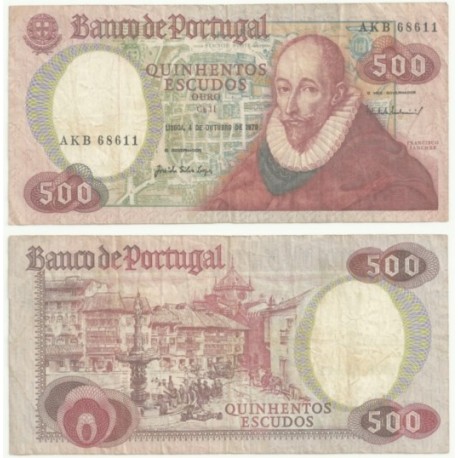 (177) Portugal. 1979. 500 Escudos (BC)