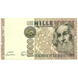 (106a) Italia. 1982. 1000 Lira (EBC)