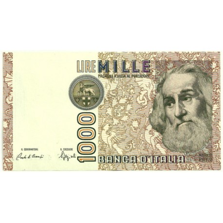 (106a) Italia. 1982. 1000 Lira (EBC)