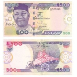 (30) Nigeria. 2001. 500 Naira (SC)