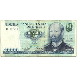 (157c) Chile. 2004. 10000 Pesos (BC)