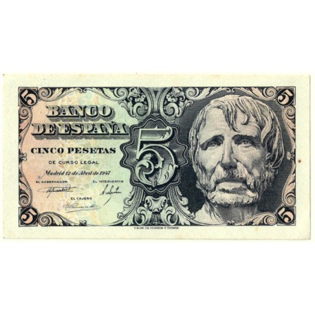 [1947] Billete de 5 Pesetas (SC) Serie A