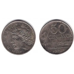 (580a) Brasil. 1970. 50 Centavos (BC)