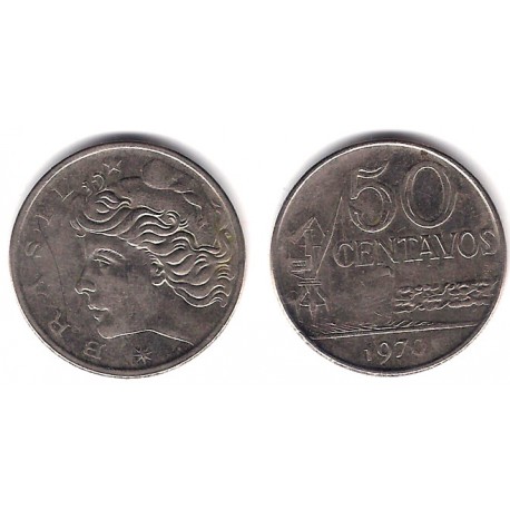 (580a) Brasil. 1970. 50 Centavos (BC)