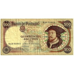 (170a) Portugal. 1966. 500 Escudos (MBC-)