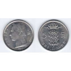 (134.1) Belgica. 1978. 5 Francs (MBC)