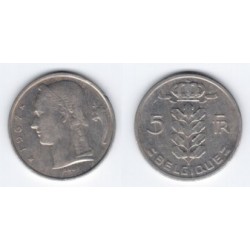 (134.1) Belgica. 1967. 5 Francs (MBC)