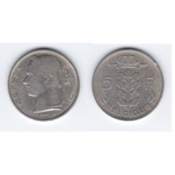 (134.1) Belgica. 1962. 5 Francs (BC)