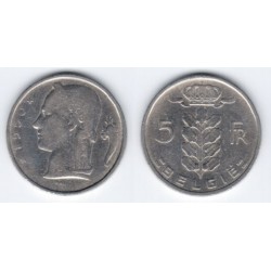 (135.1) Belgica. 1950. 5 Francs (MBC)