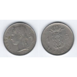 (143.1) Belgica. 1953. 1 Franc (BC)