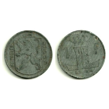 (128) Belgica. 1944. 1 Franc (MBC)