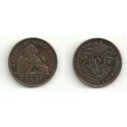 (36) Belgica. 1902. 2 Centimes (MBC)