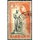 Barbados. 4 Cents. Nelson