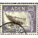 Aden. 1955. 1/- . Dhow Building