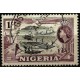 Nigeria. 1953. 1/- . Timber