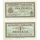 Tarragona [1937] Billete de 1 Peseta (MBC)