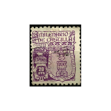 (974) 1944. 20 Céntimos. Milenario de Castilla