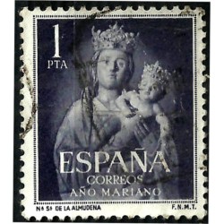 (1139) 1954. 1 Peseta. Año Mariano