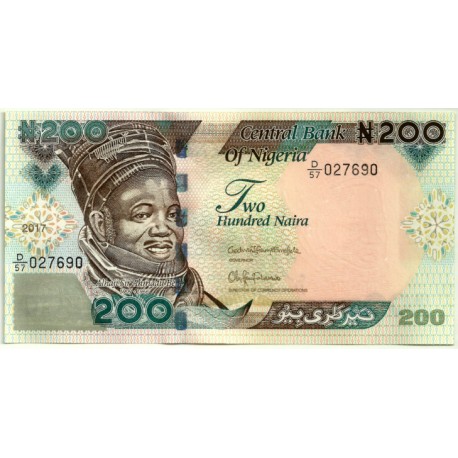 Nigeria. 2017. 200 Naira (SC)