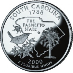 (307) Estados Unidos de América. 2000(D). Quarter Dollar (SC) South Carolina