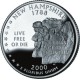 (308) Estados Unidos de América. 2000(D). Quarter Dollar (SC) New Hampshire