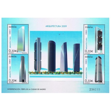 (4507) 2009. 4x 0,32 Euro. Arquitectura