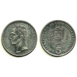 (Y53.1) Venezuela. 1977. 5 Bolivares (EBC)