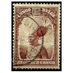 (148) Congo Belga. 1931-37. 1,25 Franc