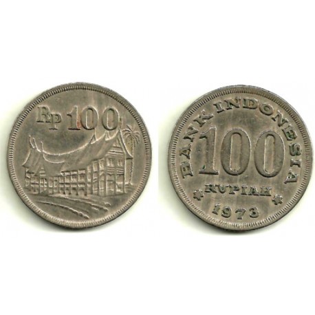 (36) Indonesia. 1973. 100 Rupiah (MBC)