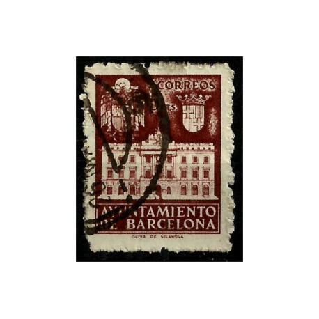 (33) Exposición Internacional de Barcelona. 1942. 5 Céntimos