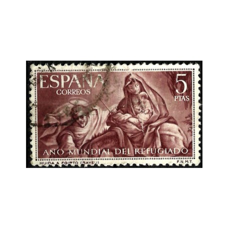 (1327) 1961. 5 Pesetas. Año Mundial del Refugiado