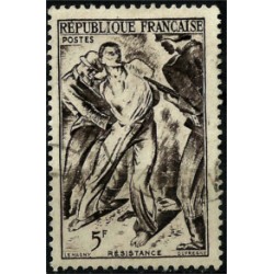 (588) Francia. 1947. 5 Francs. Resistencia (Usado)