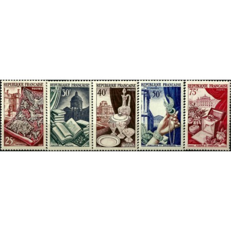 (711 a 7115) Francia. 1954. Serie Completa. Manufacturas (Nuevo)