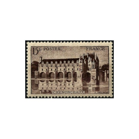 (473) Francia. 1944. 15 Francs. Chenonceaux (Nuevo)