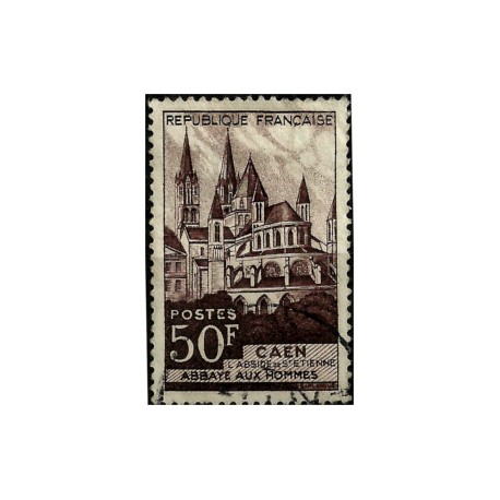 (674) Francia. 1951. 50 Francs. Caen (Usado)