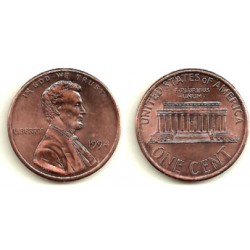 (201) Estados Unidos de América. 1994. 1 Cent (EBC+)