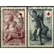 (B300-B301) Francia. 1955. Serie Completa. Cruz Roja (Usado)