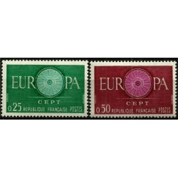 (970-971) Francia. 1960. Serie Completa. EUROPA (Nuevo)