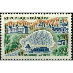 (994) Francia. 1961. 0,20 Francs. Bagnoles de l'Orne (Nuevo)